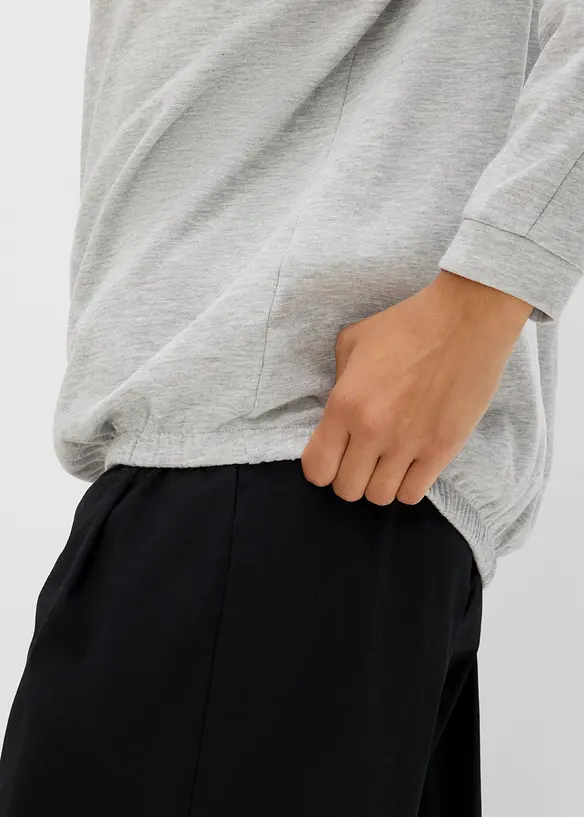 Sweatshirt med ekologisk bomull, bonprix
