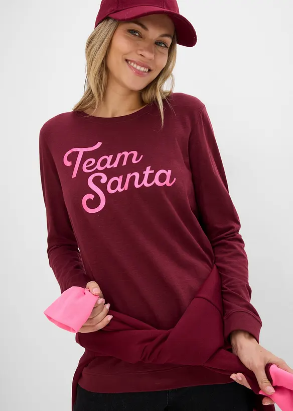 L&aring;ng&auml;rmad T-shirt i ekologisk bomull, bonprix