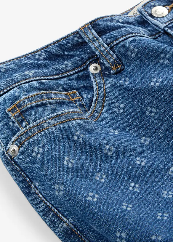 Wide Leg-jeans, Mid Waist, bonprix