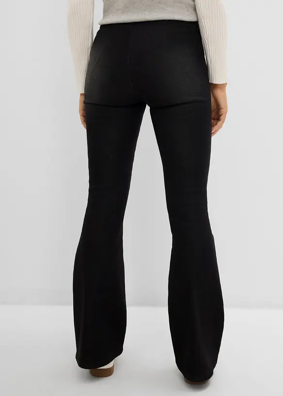 V&auml;rmande jeggings, High Waist, med bekv&auml;m midja, bonprix
