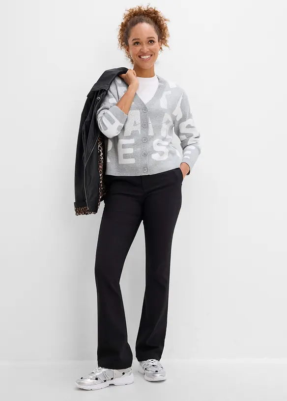 Finstickad cardigan, bonprix