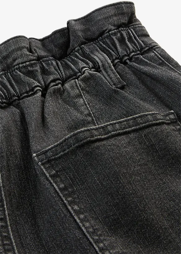Mom-jeans High Waist, med bekv&auml;m midja, bonprix