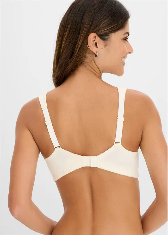 BH utan bygel, med bomull (2-pack), bonprix