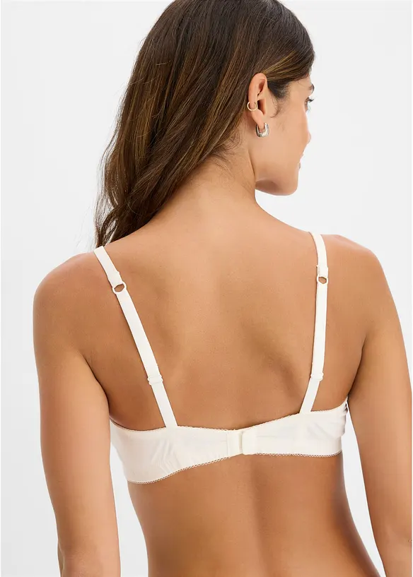 T-shirtbeh&aring; utan bygel, med ekologisk bomull (3-pack), bonprix