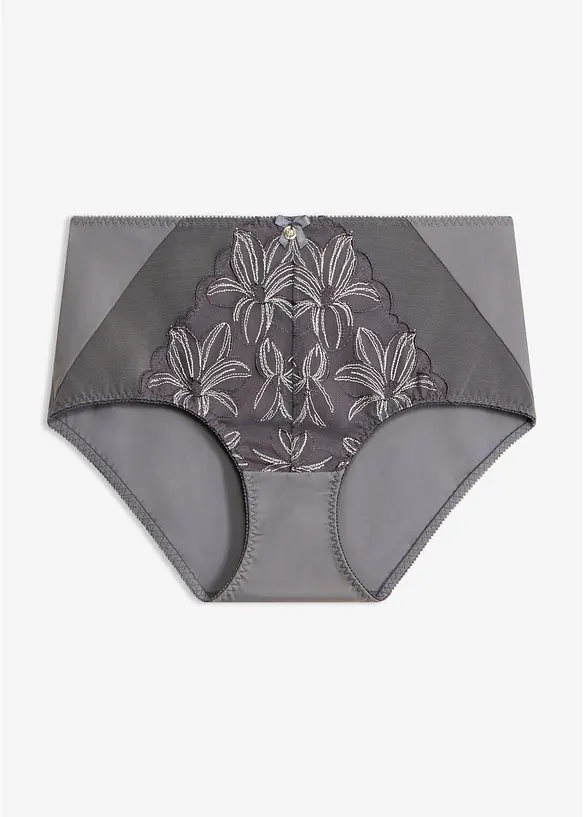 Formande trosa med diskret broderi, bonprix
