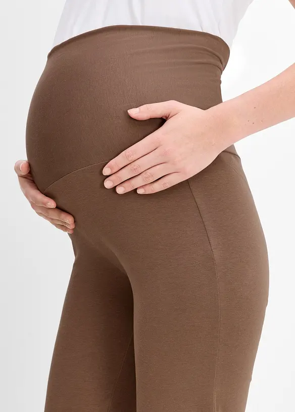 Mammabyxa i jersey med nedvikbar midja, bonprix
