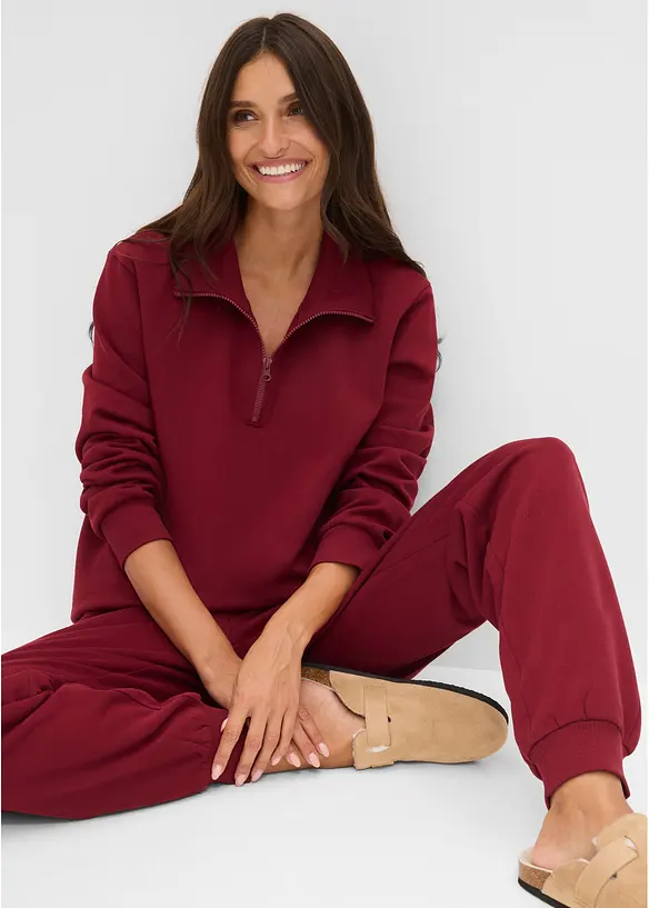 Mysdress av sweatshirtmaterial, bonprix