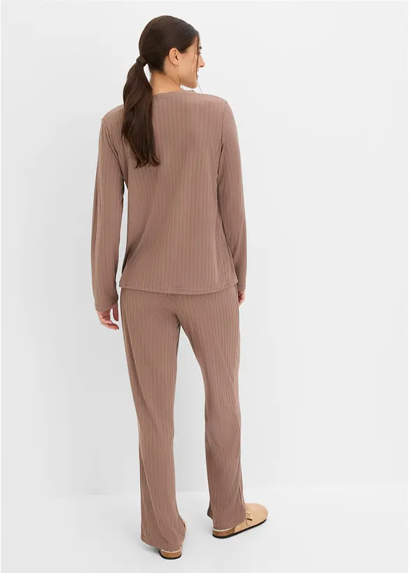 Mysdress i mjuk pointellejersey, bonprix
