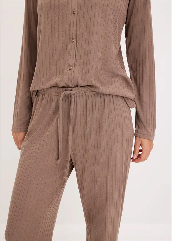 Mysdress i mjuk pointellejersey, bonprix