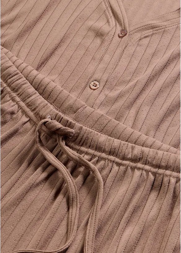 Mysdress i mjuk pointellejersey, bonprix