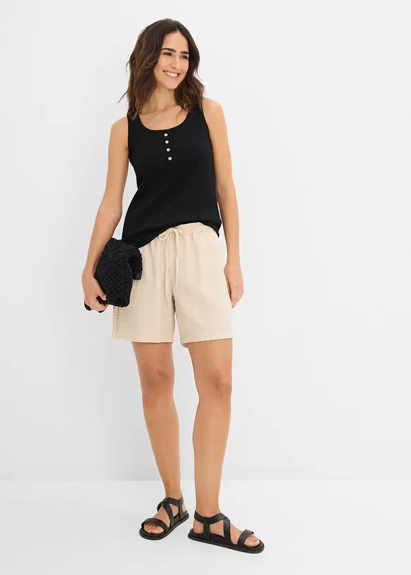 Ribbat linne, bonprix