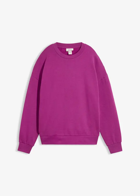 Oversizesweatshirt i ekologisk bomull, bonprix