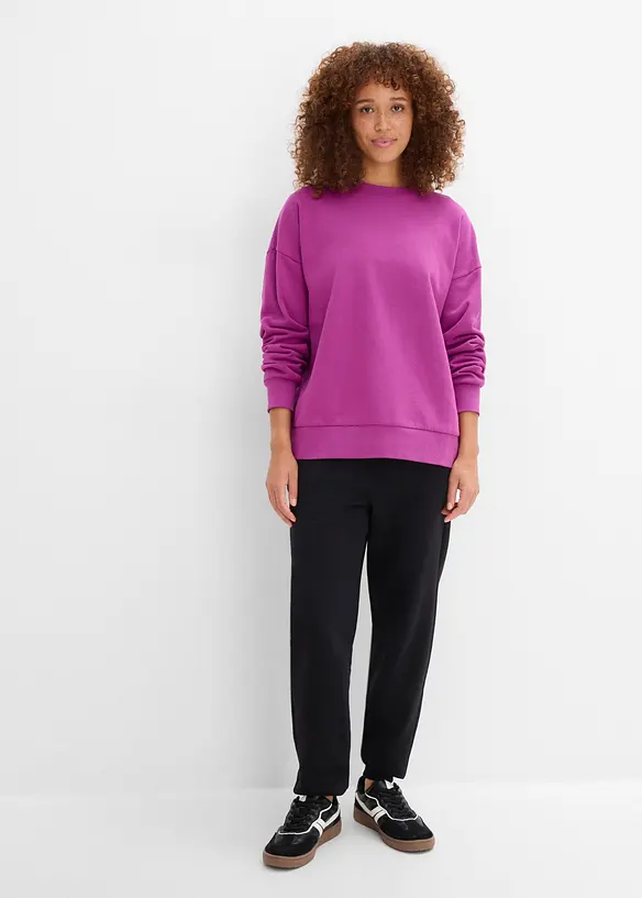 Oversizesweatshirt i ekologisk bomull, bonprix