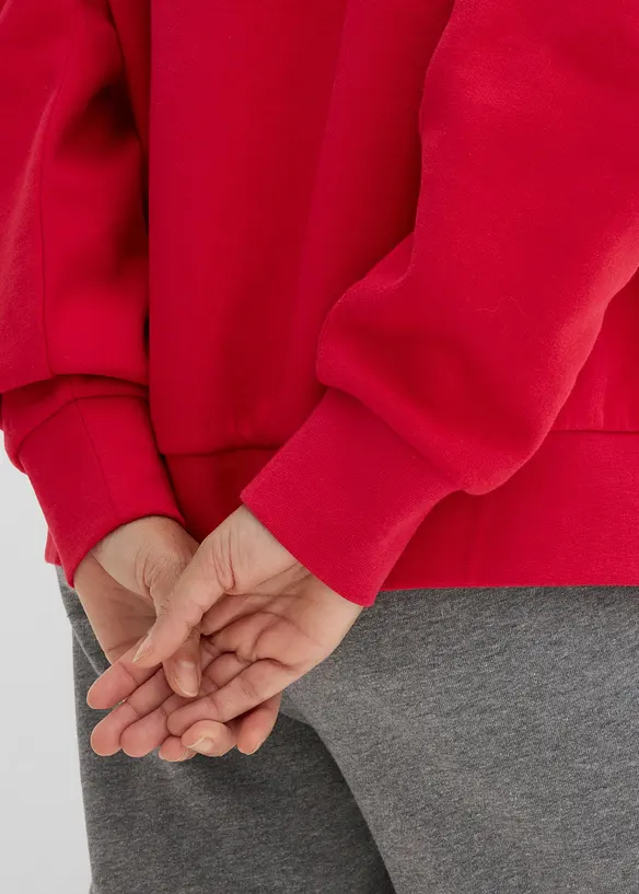 Oversizesweatshirt i ekologisk bomull, bonprix