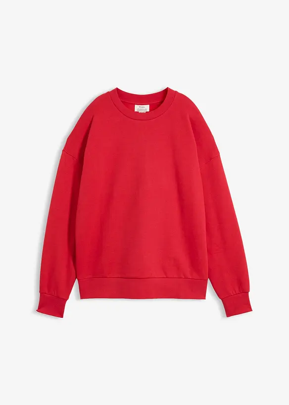 Oversizesweatshirt i ekologisk bomull, bonprix