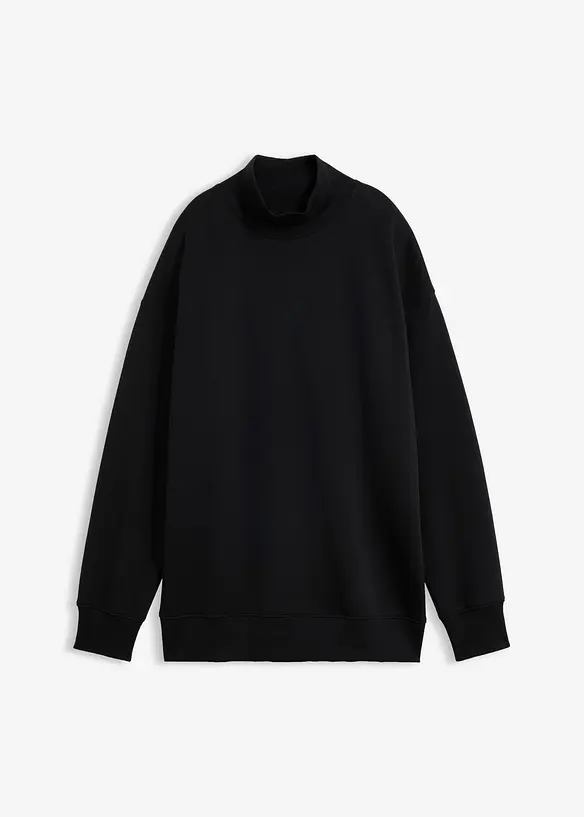 Sweatshirt med polokrage, bonprix