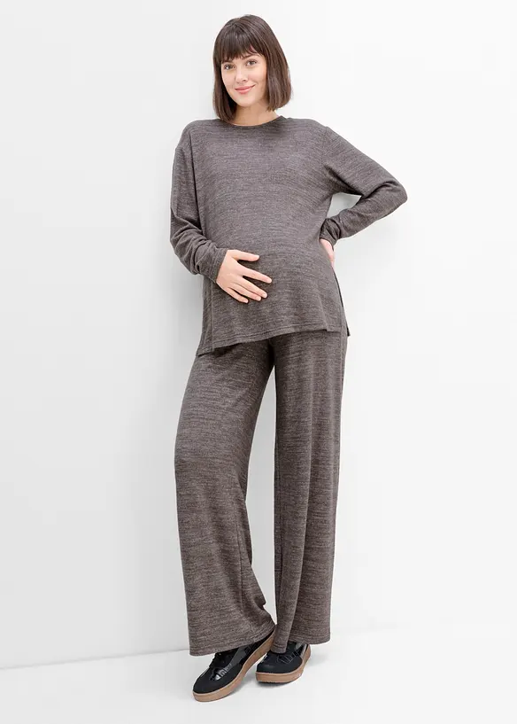 Mamma-/amningsset med topp och byxa (2 delar), bonprix