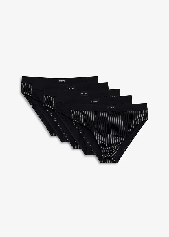 Maxikalsong med bomull (5-pack), bonprix