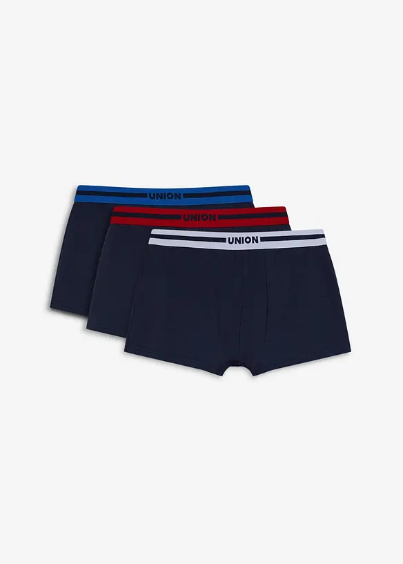 Boxershorts med bomull (3-pack), bonprix