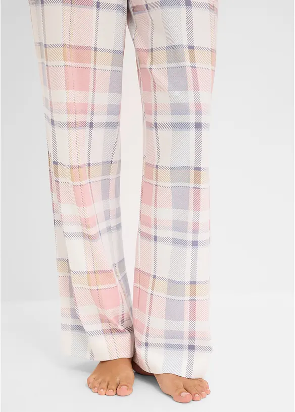 Pyjamasbyxa i flanell (2-pack), bonprix