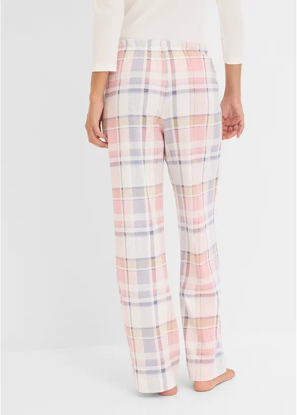 Pyjamasbyxa i flanell (2-pack), bonprix