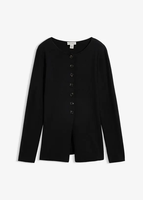 Finstickad cardigan, bonprix