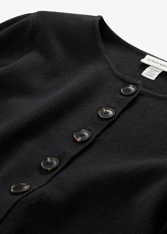 Finstickad cardigan, bonprix