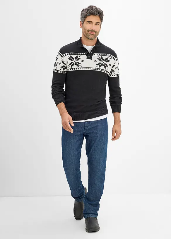 Tr&ouml;ja med lusem&ouml;nster, i Regular Fit, bonprix