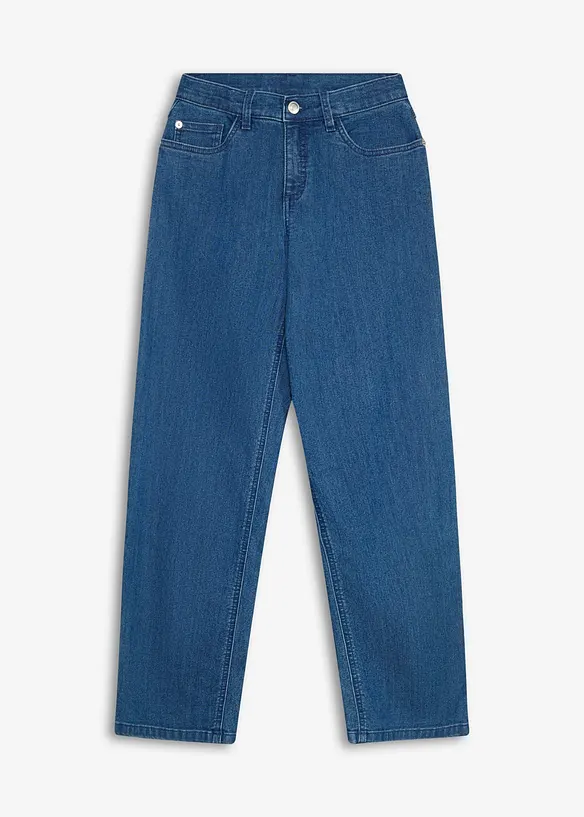 Wide Leg-jeans Mid Waist, bonprix