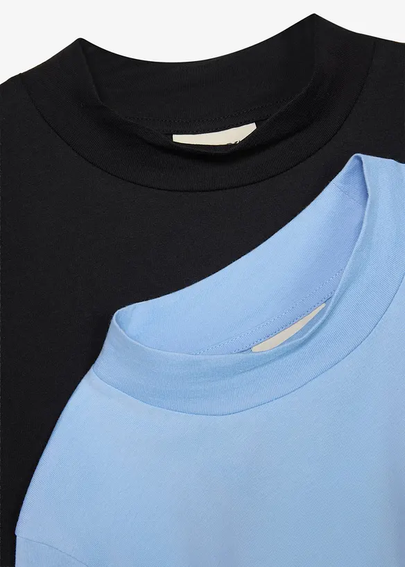 Halvpolo (2-pack), bonprix