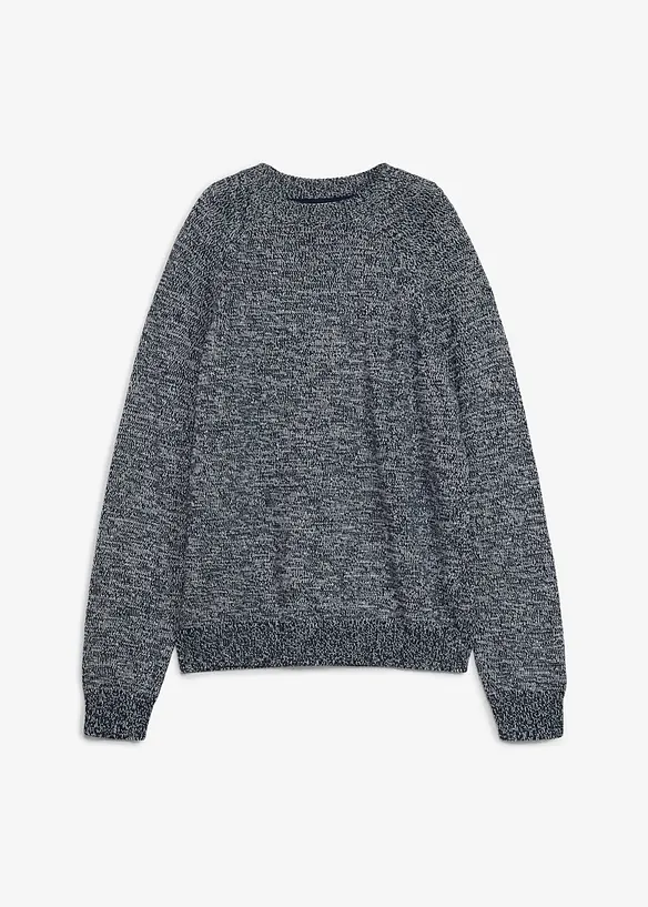 Melerad, grovstickad tr&ouml;ja, bonprix