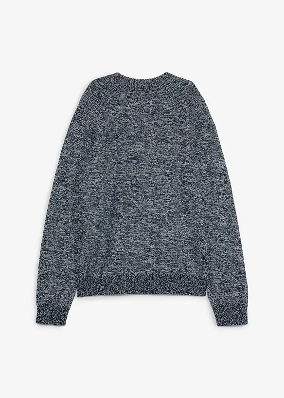 Melerad, grovstickad tr&ouml;ja, bonprix