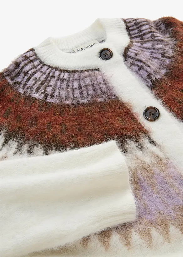 Lusem&ouml;nstrad cardigan, bonprix