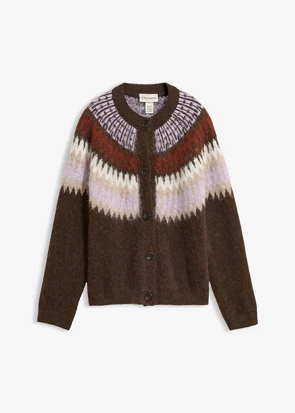 Lusem&ouml;nstrad cardigan, bonprix