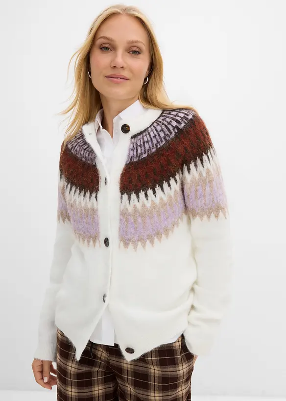 Lusem&ouml;nstrad cardigan, bonprix