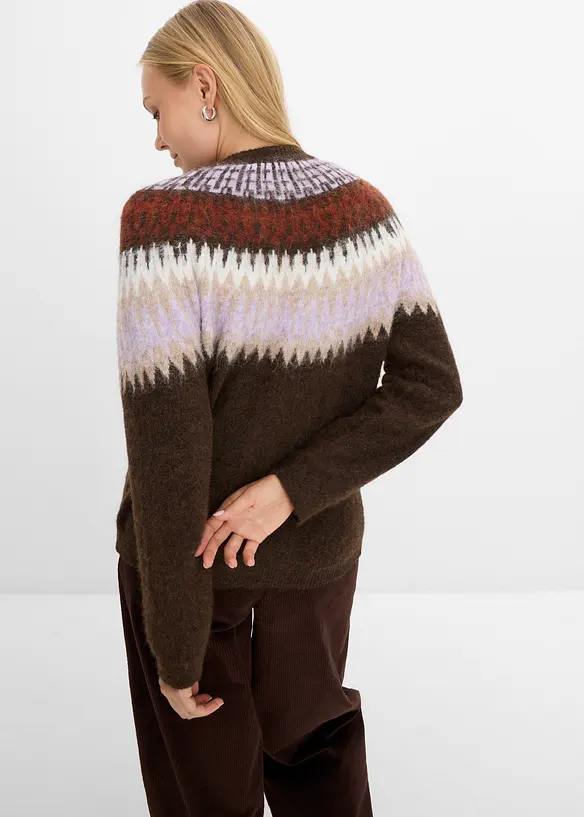Lusem&ouml;nstrad cardigan, bonprix