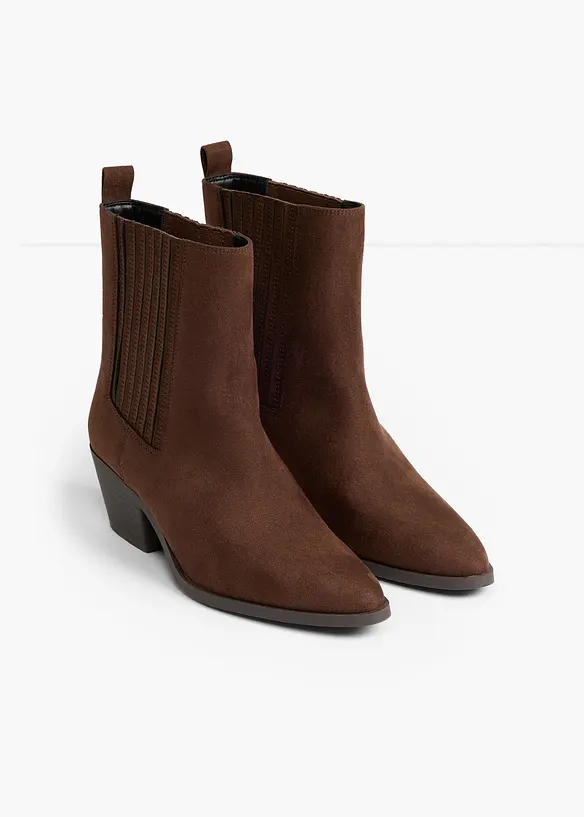 Cowboyst&ouml;vlett med blockklack, bonprix