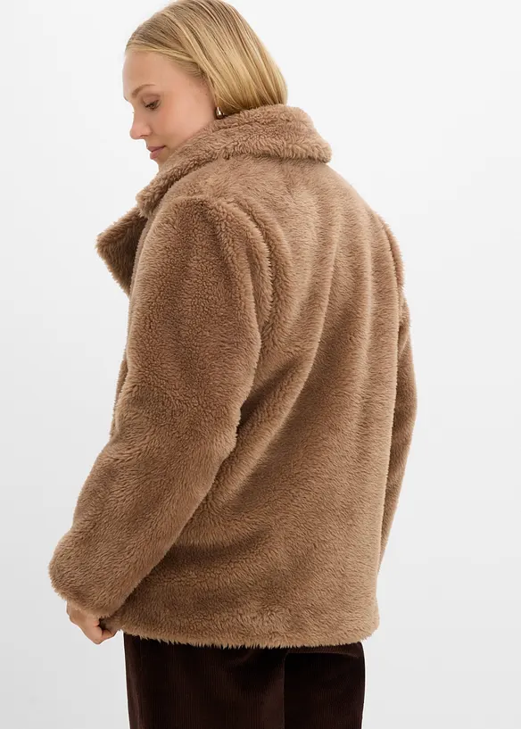 Teddyjacka i oversizemodell, bonprix