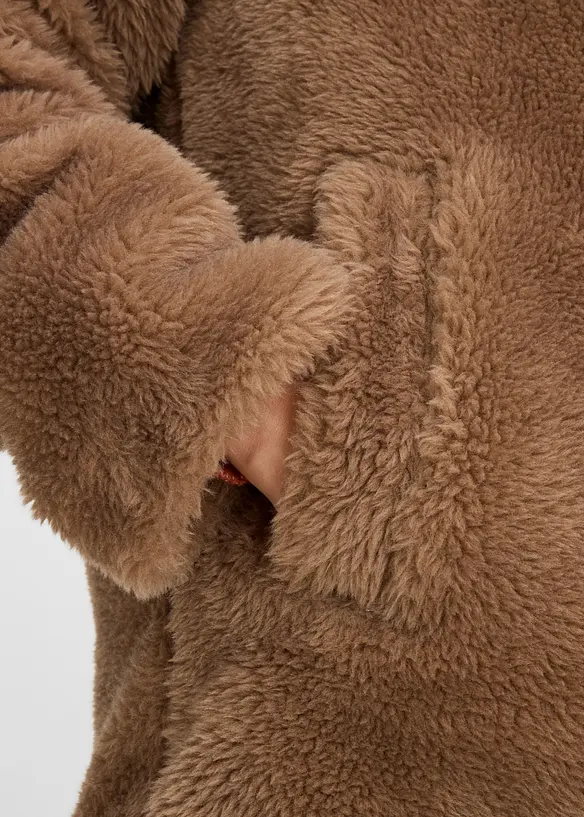 Teddyjacka i oversizemodell, bonprix
