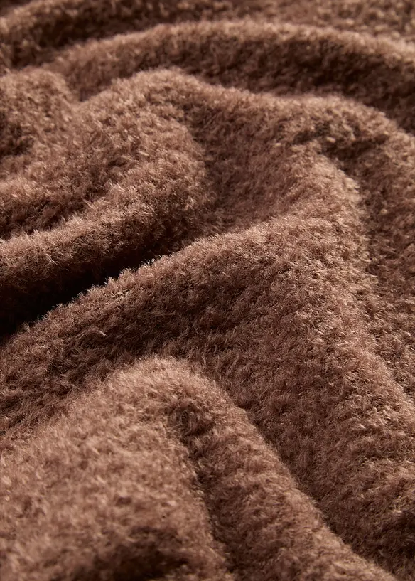 Cardigan i boucl&eacute;garn, bonprix