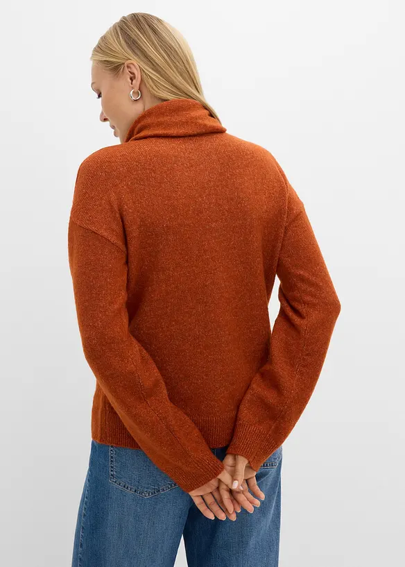 Cardigan med sjalkrage, bonprix