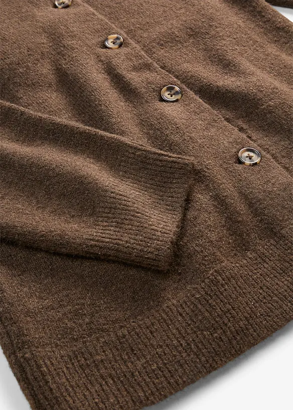 Cardigan med sjalkrage, bonprix