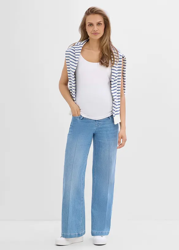 Vida mammajeans av elastisk denim, Full Length, bonprix