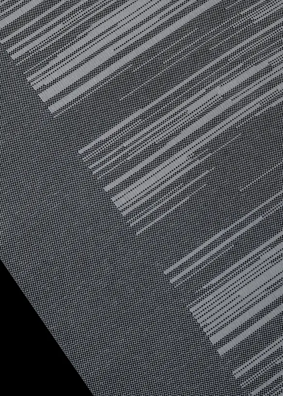 Panelgardin med tv&auml;rr&auml;nder (1-pack), bonprix