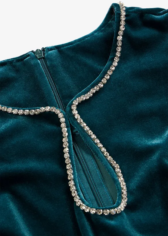 Kl&auml;nning med strass, bonprix