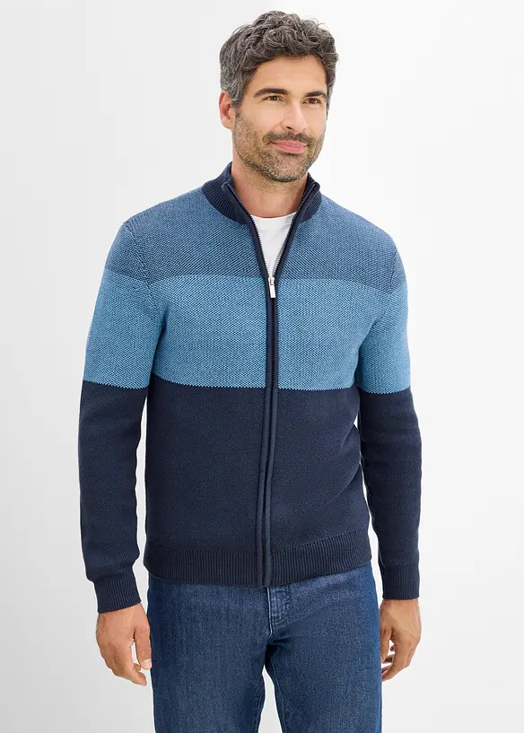 Stickad kofta i Regular Fit, bonprix