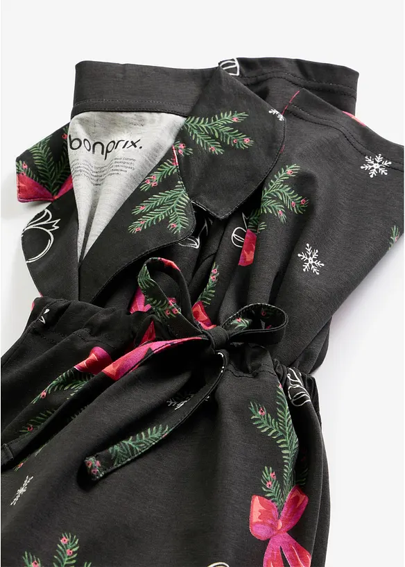 Pyjamas av bomull med presentp&aring;se, bonprix