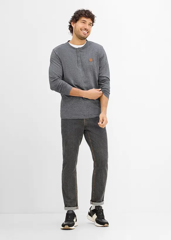 L&aring;ng&auml;rmad T-shirt (2-pack), bonprix