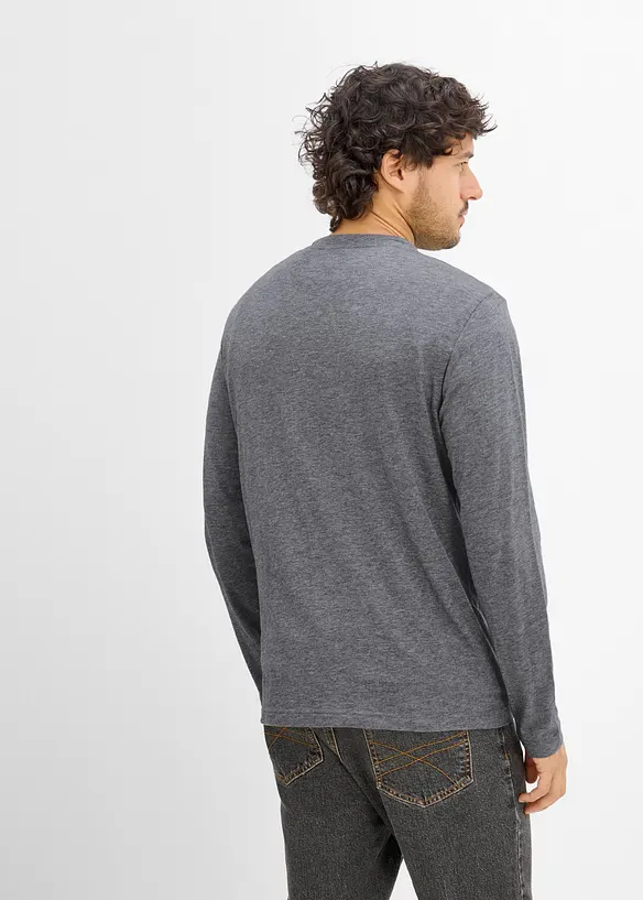 L&aring;ng&auml;rmad T-shirt (2-pack), bonprix