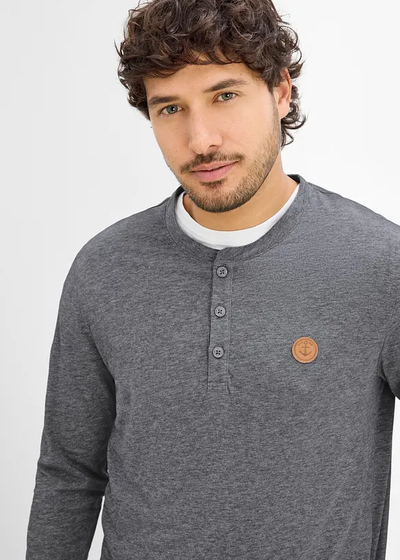 L&aring;ng&auml;rmad T-shirt (2-pack), bonprix